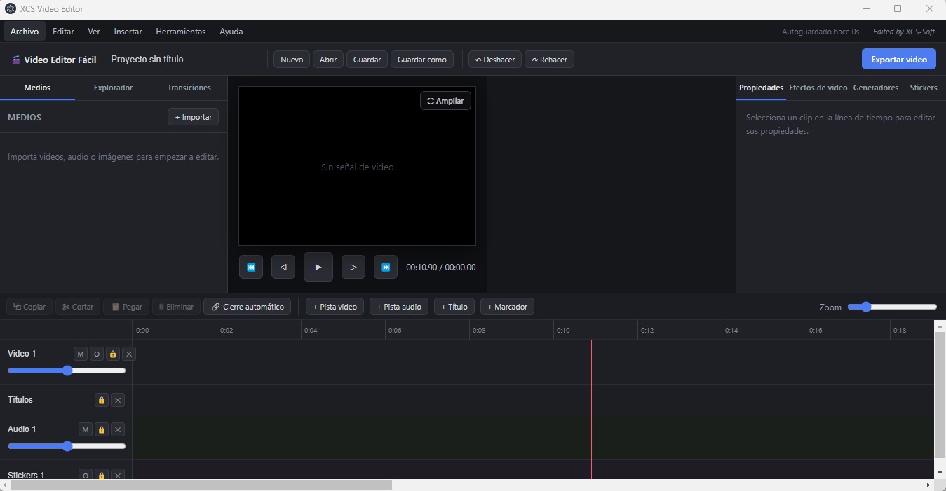 Editor de video